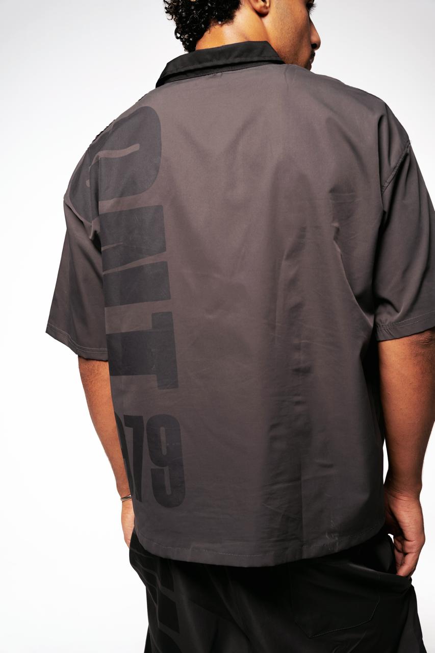 ESSEX short sleeve zip-shirt