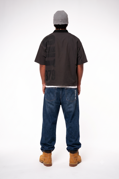 ESSEX short sleeve zip-shirt