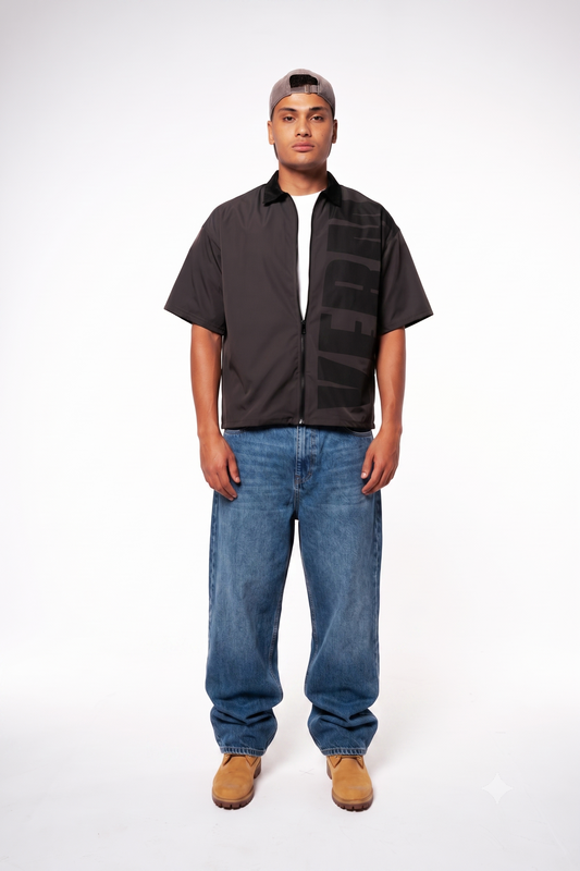 ESSEX short sleeve zip-shirt
