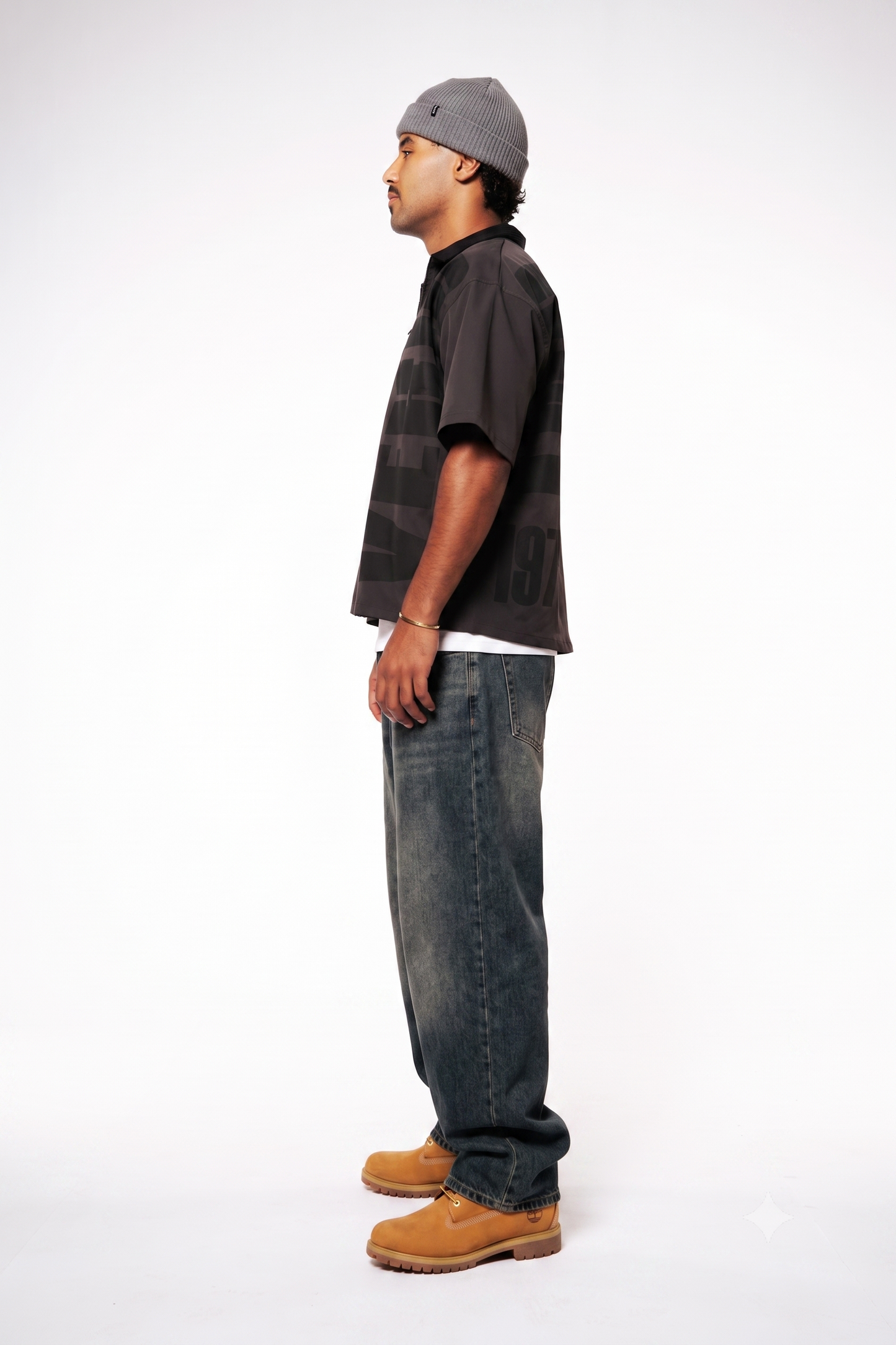 ESSEX short sleeve zip-shirt